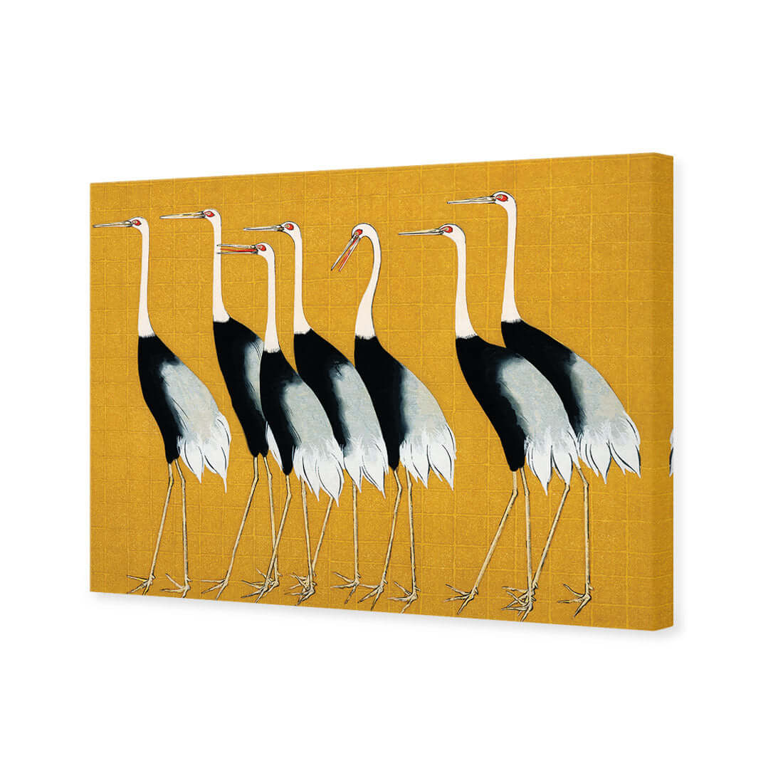 Japanese Red Crowned Cranes - Wall Art Designs - 4155_AR_H WAD_CP - MPY - 260 - M - S - S_45x30_NONE