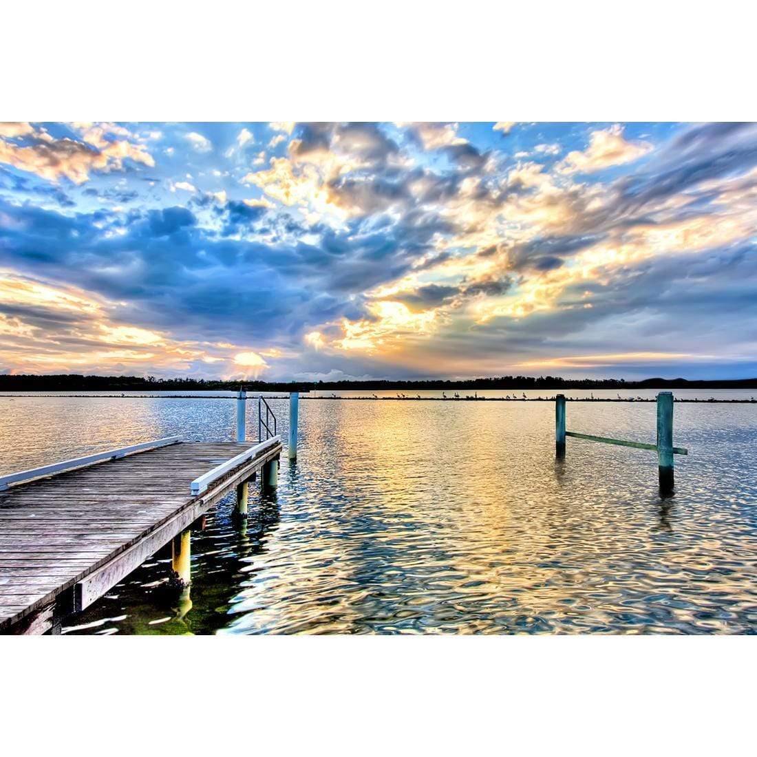 Jetty Sunset - Wall Art Designs - 627_AR_H WAD_CP - MPY - 260 - M - S - S_45x30_NONE