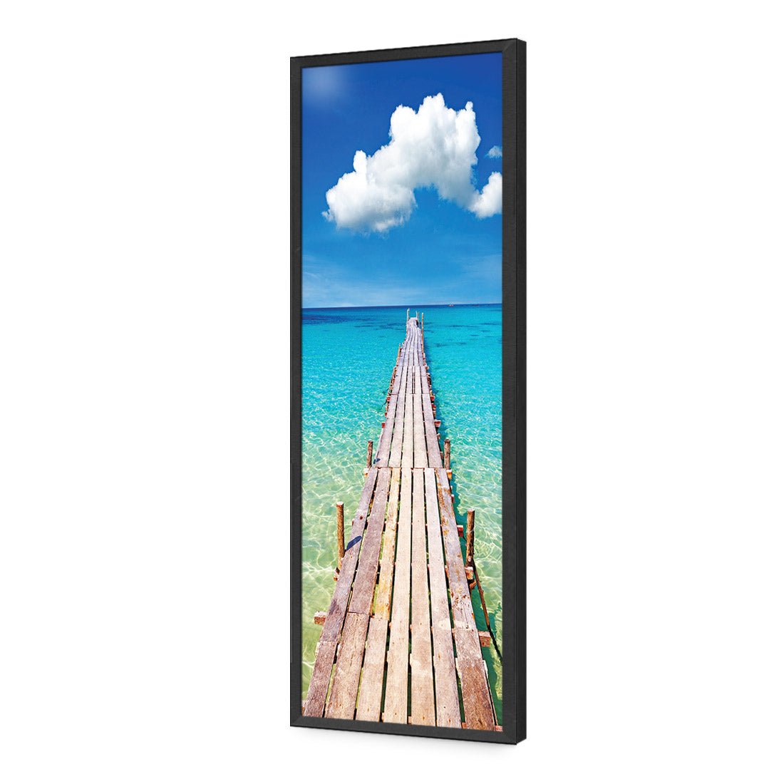 Jetty to Horizon (Long) - Wall Art Designs - 1248_AL_V CAF_AP - 030 - EDG_90x30_S - 2538 - BLK