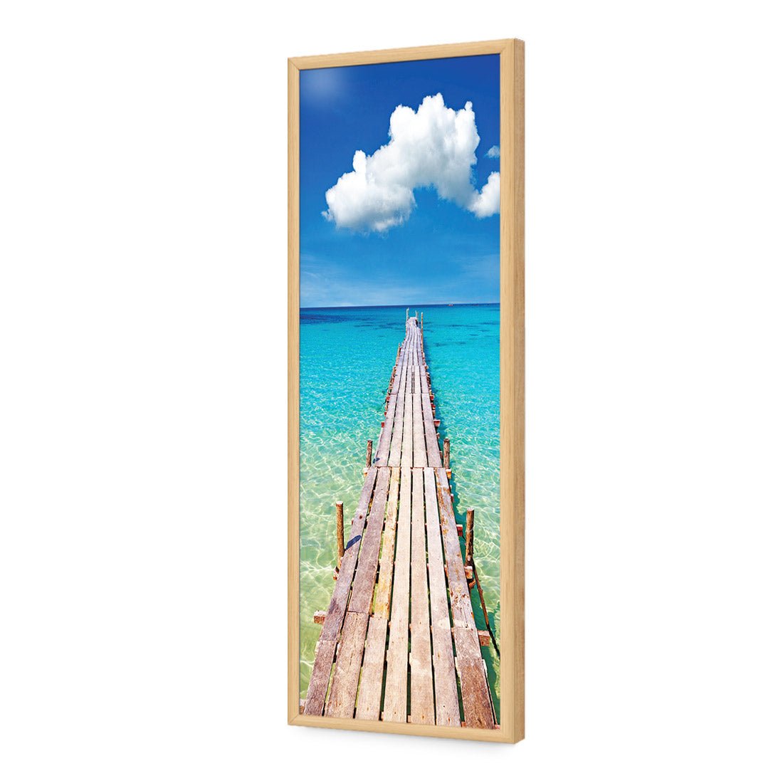 Jetty to Horizon (Long) - Wall Art Designs - 1248_AL_V CAF_AP - 030 - EDG_90x30_S - 2538 - OAK