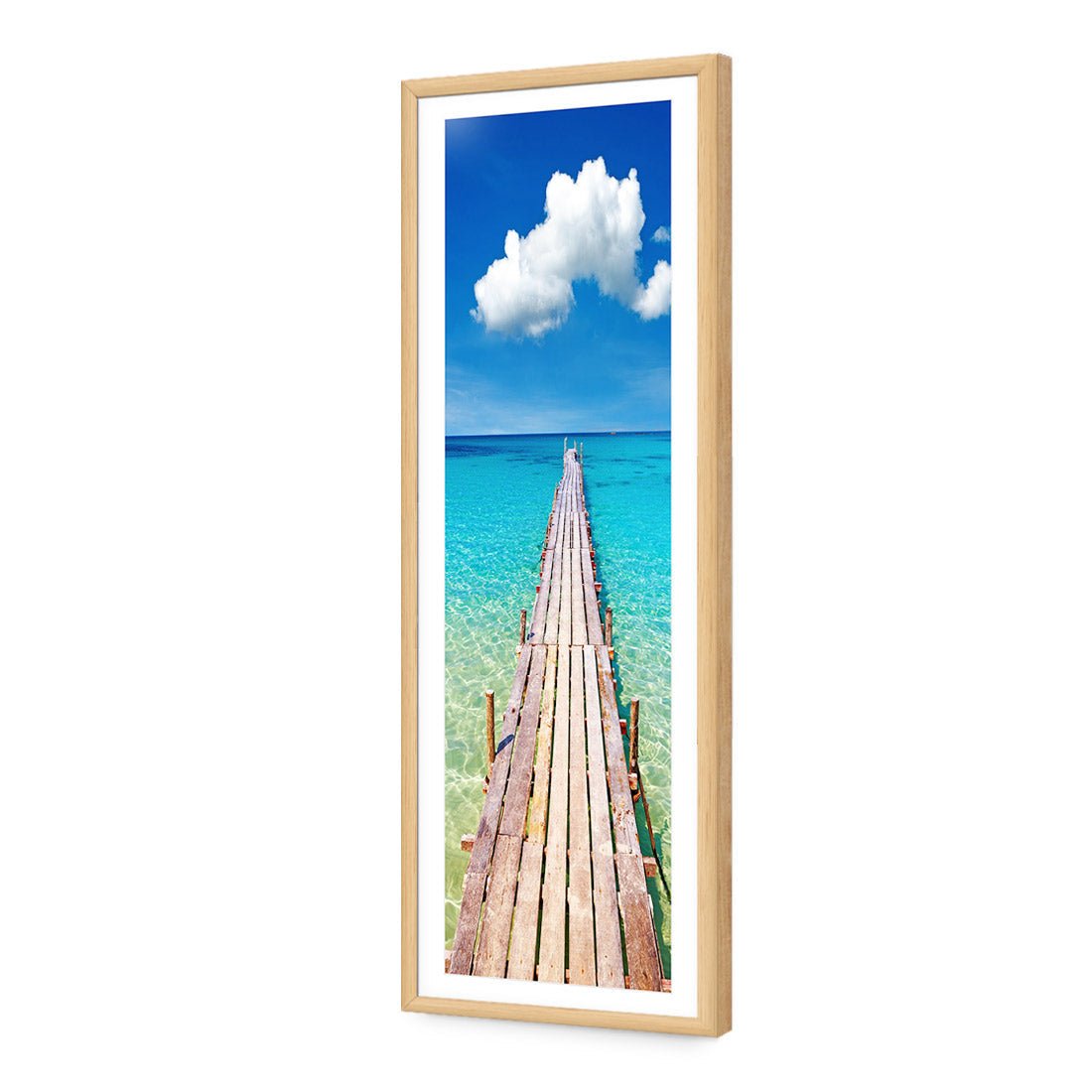 Jetty to Horizon (Long) - Wall Art Designs - 1248_AL_V CAF_AP - 030 - MAT_90x30_S - 2538 - OAK