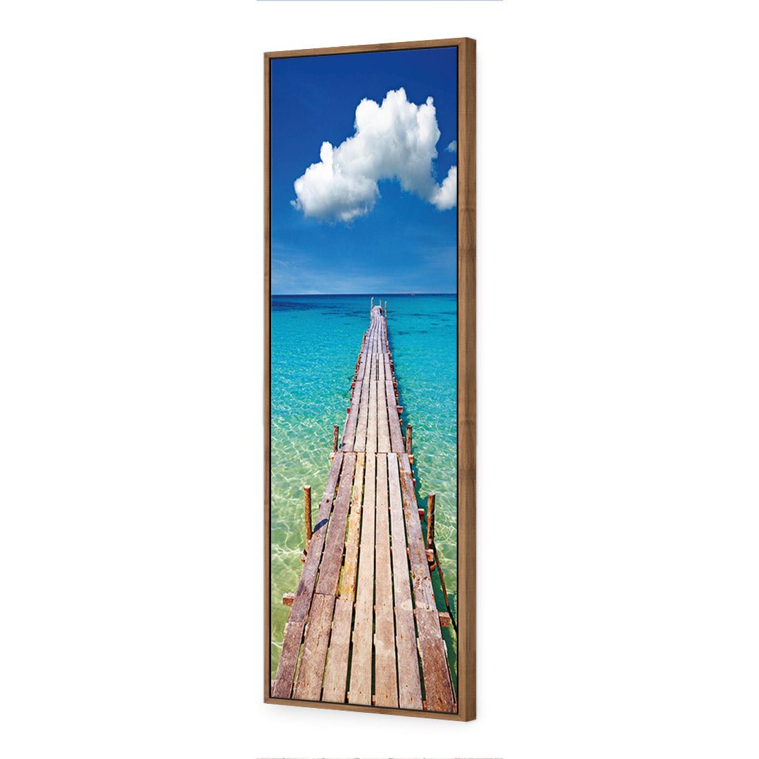 Jetty to Horizon (Long) - Wall Art Designs - 1248_AL_V CAF_CP - MPY - 260 - M - S - S_60x20_S - 1550 - NAT