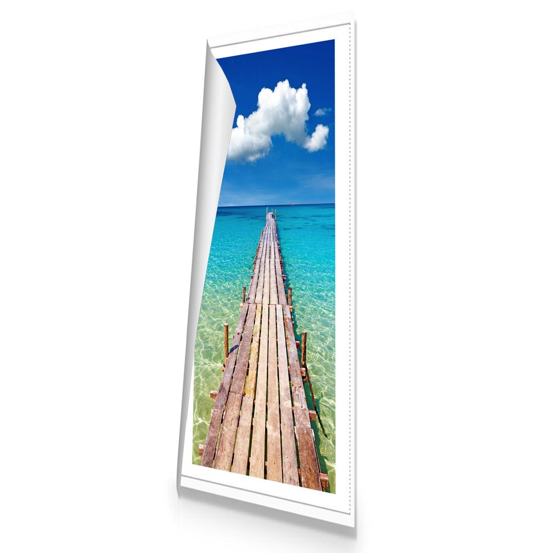 Jetty to Horizon (Long) - Wall Art Designs - 1248_AL_V CAF_CP - MPY - 260 - M - R_60x20_NONE