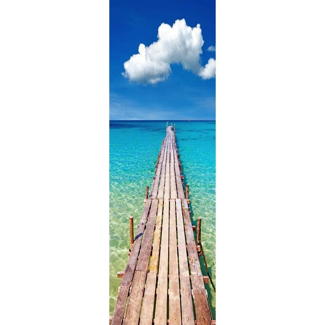 Jetty to Horizon (Long) - Wall Art Designs - 1248_AL_V CAF_CP - MPY - 260 - M - S - S_60x20_NONE