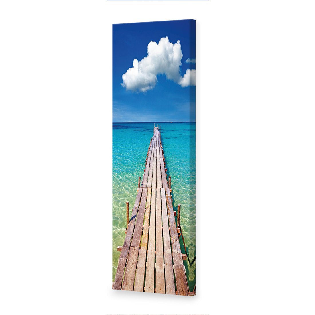 Jetty to Horizon (Long) - Wall Art Designs - 1248_AL_V CAF_CP - MPY - 260 - M - S - S_60x20_NONE