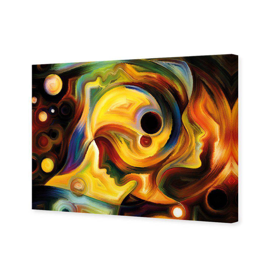 Jigsaw Faces | Standard Canvas | No Frame | Stretched Canvas