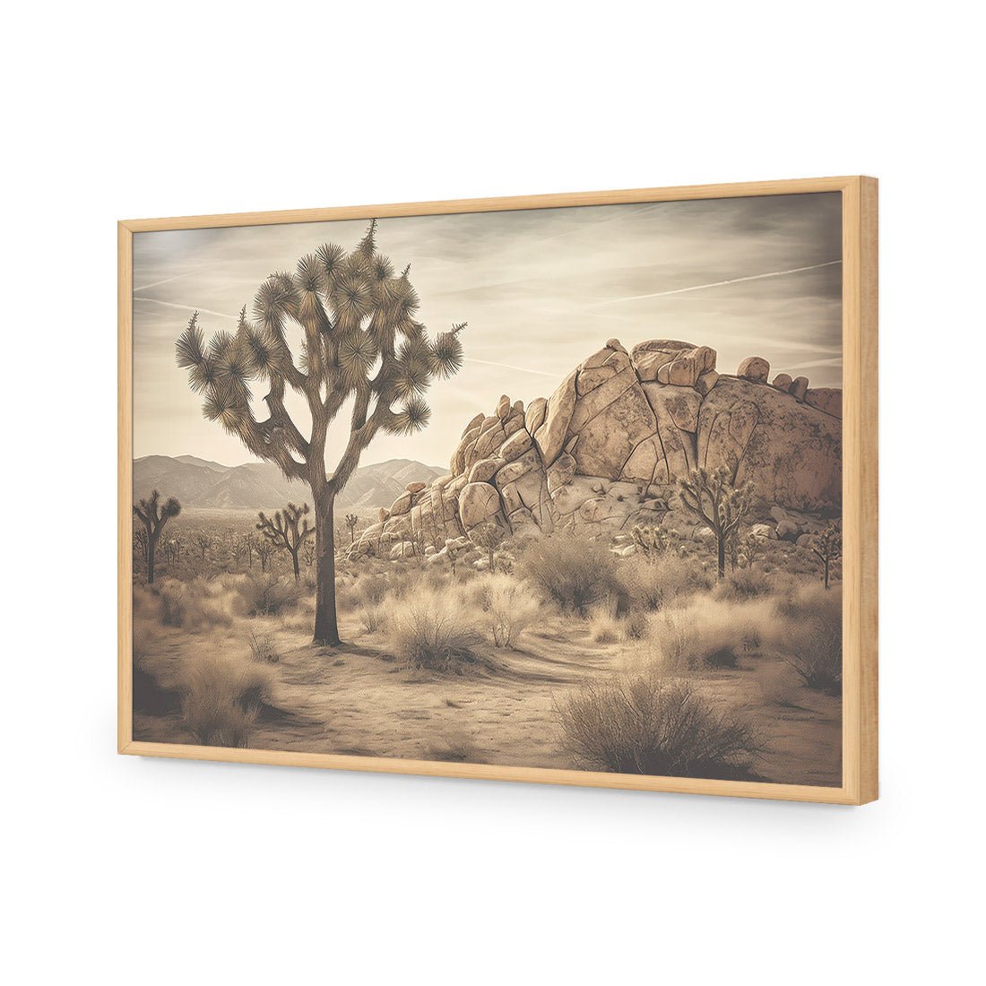 Joshua Tree - Wall Art Designs - WH_1172_AR_H CAF_AP - 030 - EDG_45x30_S - 2538 - OAK