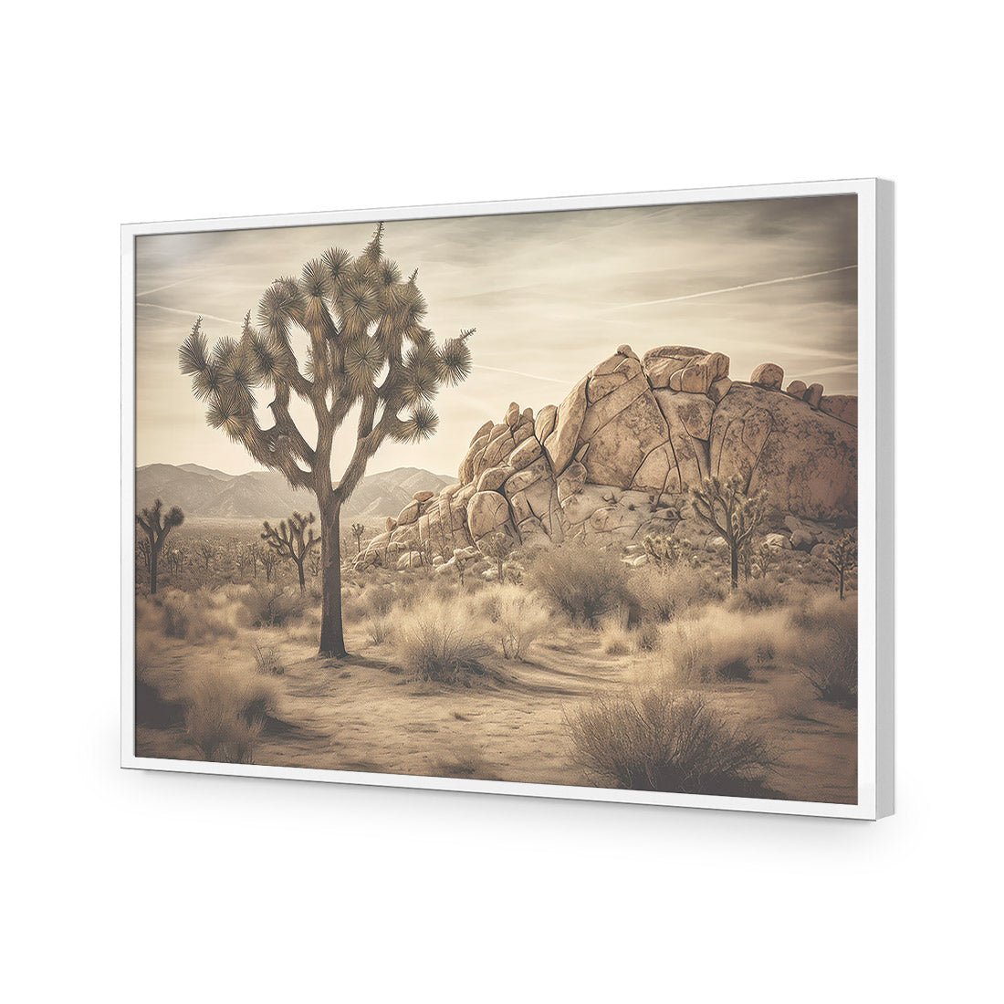 Joshua Tree - Wall Art Designs - WH_1172_AR_H CAF_AP - 030 - EDG_45x30_S - 2538 - WHT