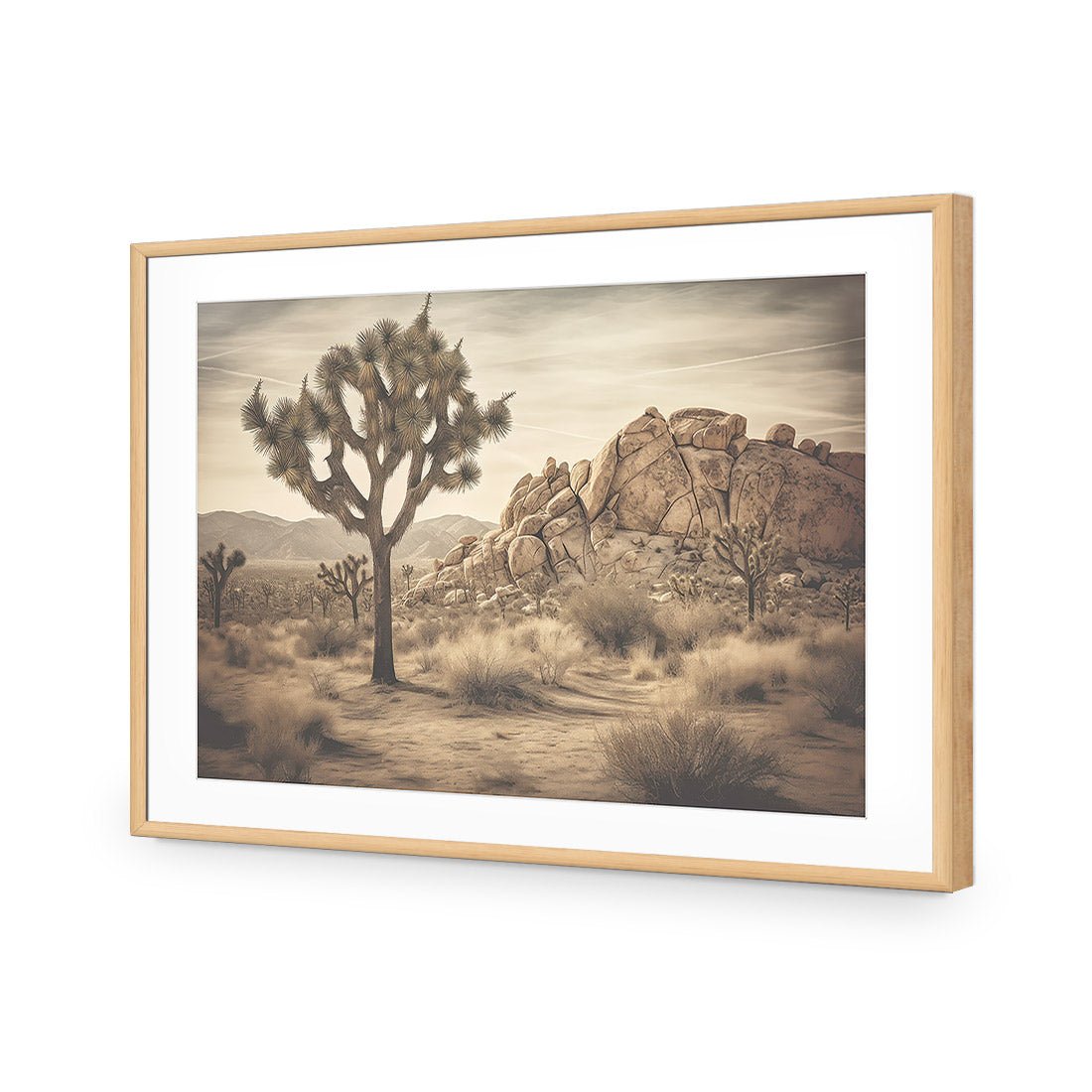 Joshua Tree - Wall Art Designs - WH_1172_AR_H CAF_AP - 030 - MAT_45x30_S - 2538 - OAK