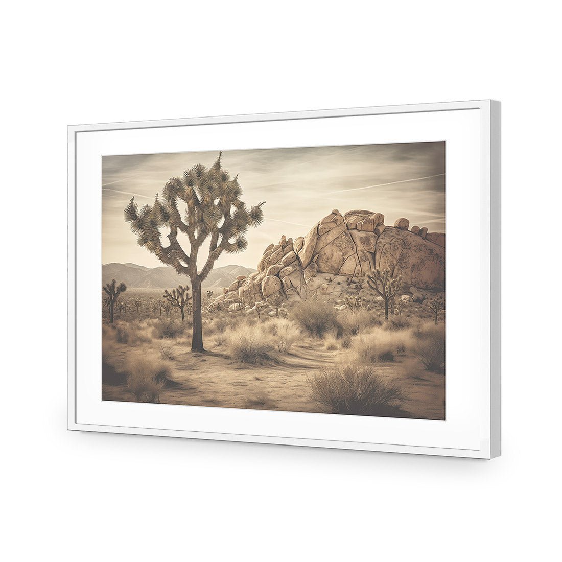 Joshua Tree - Wall Art Designs - WH_1172_AR_H CAF_AP - 030 - MAT_45x30_S - 2538 - WHT