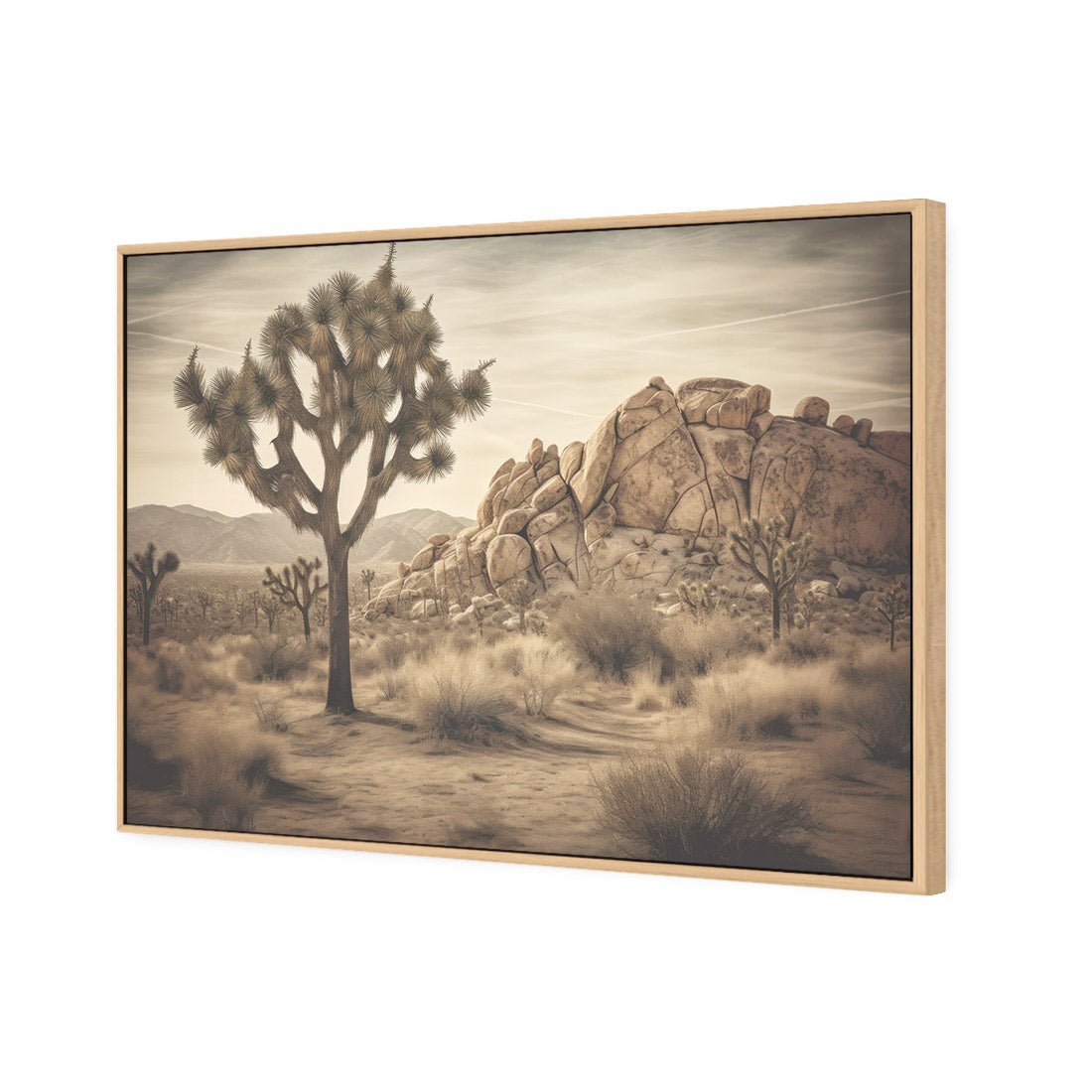 Joshua Tree - Wall Art Designs - WH_1172_AR_H CAF_CP - MPY - 260 - M - S - S_45x30_S - 1550 - OAK