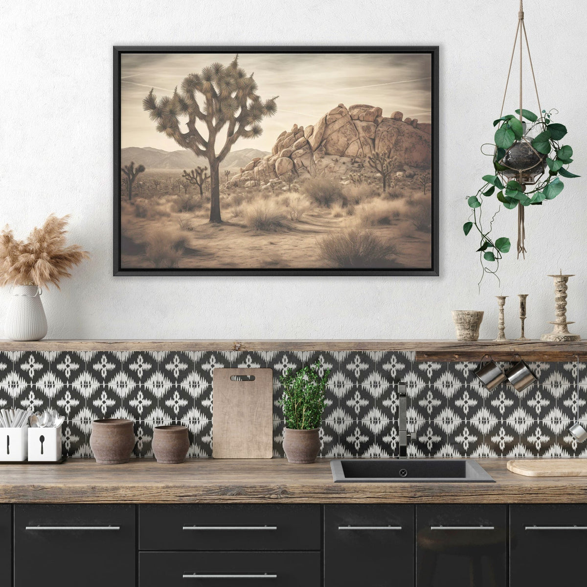 Joshua Tree | Classic Canvas | No Frame | Stretched Canvas
