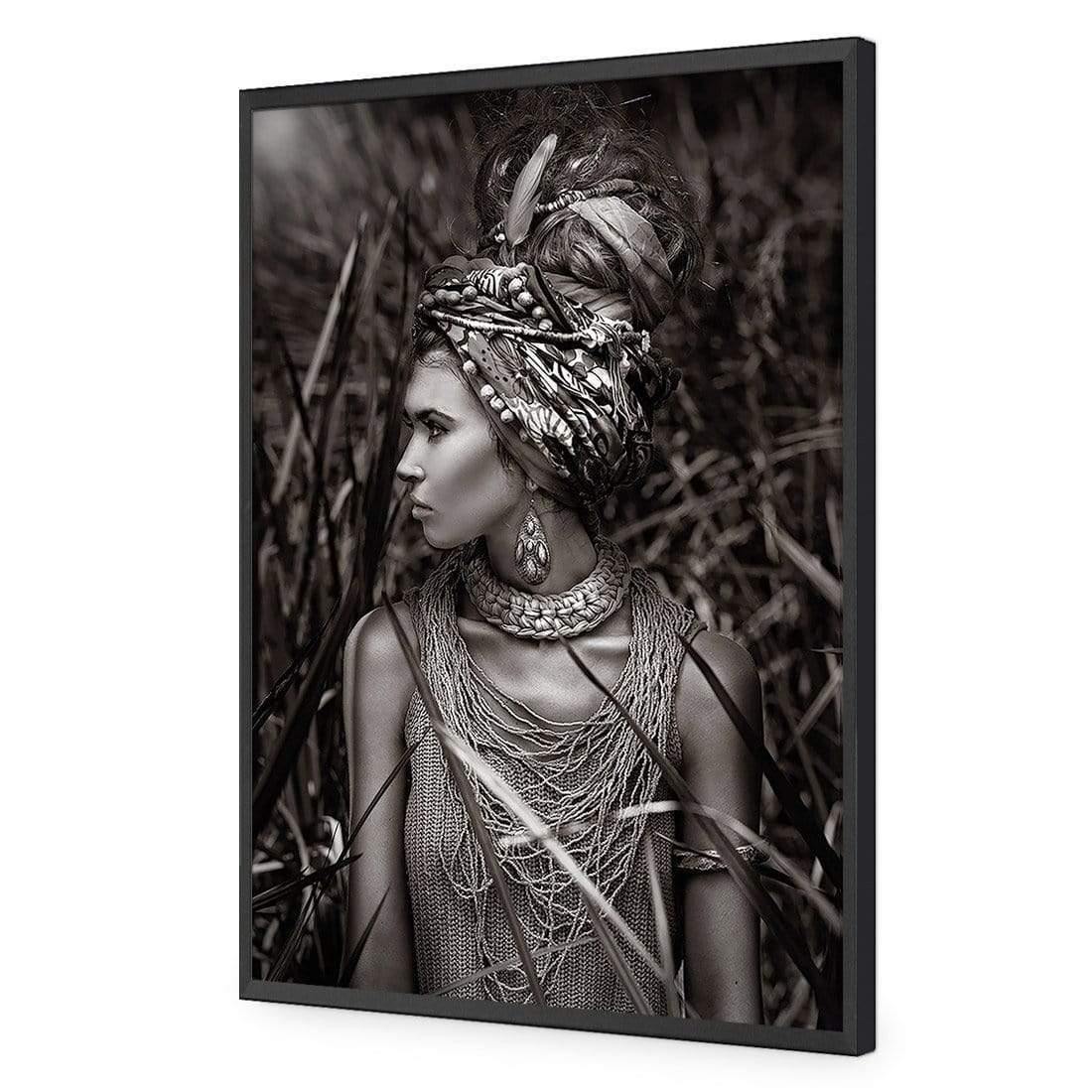 Jungle Beauty | Classic Acrylic | Flat Frame No Border | Black