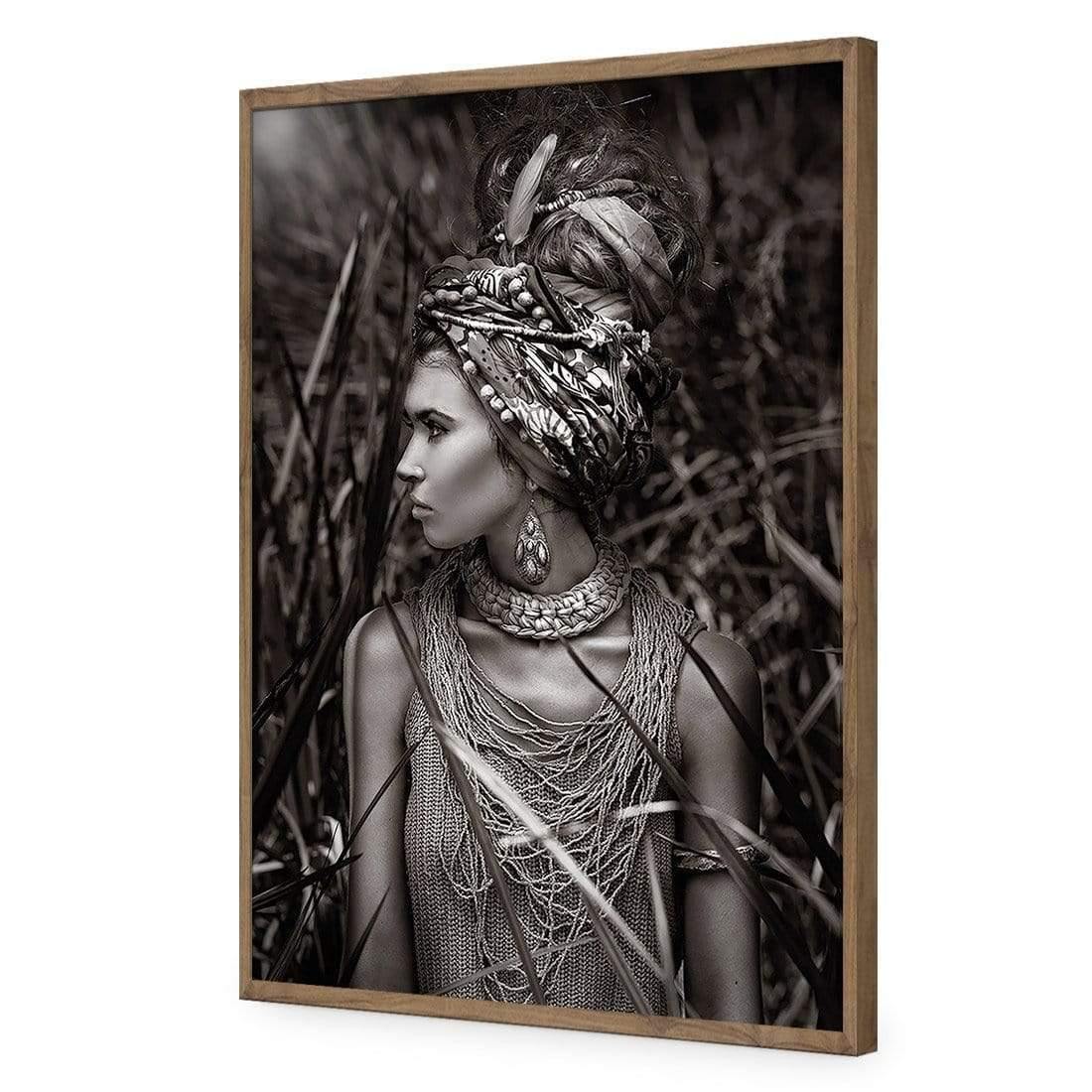 Jungle Beauty | Classic Acrylic | Flat Frame No Border | Natural