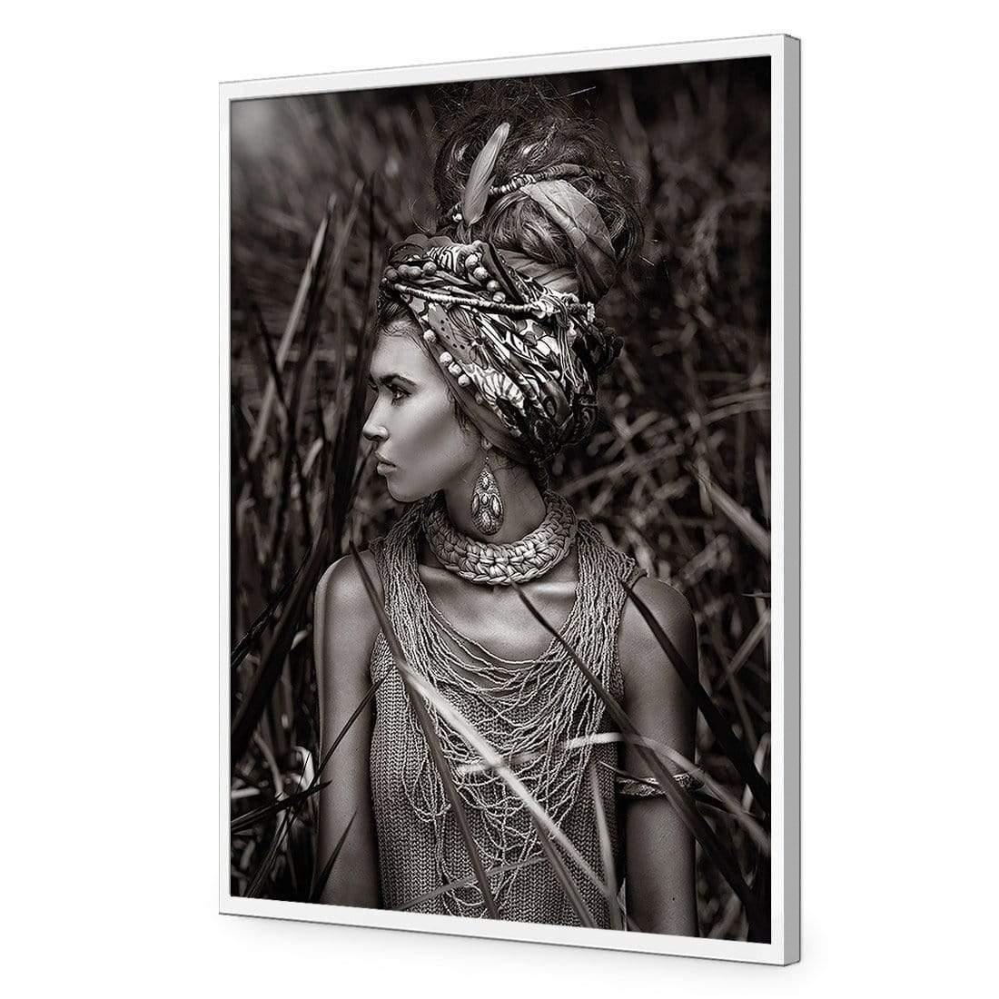 Jungle Beauty | Classic Acrylic | Flat Frame No Border | White
