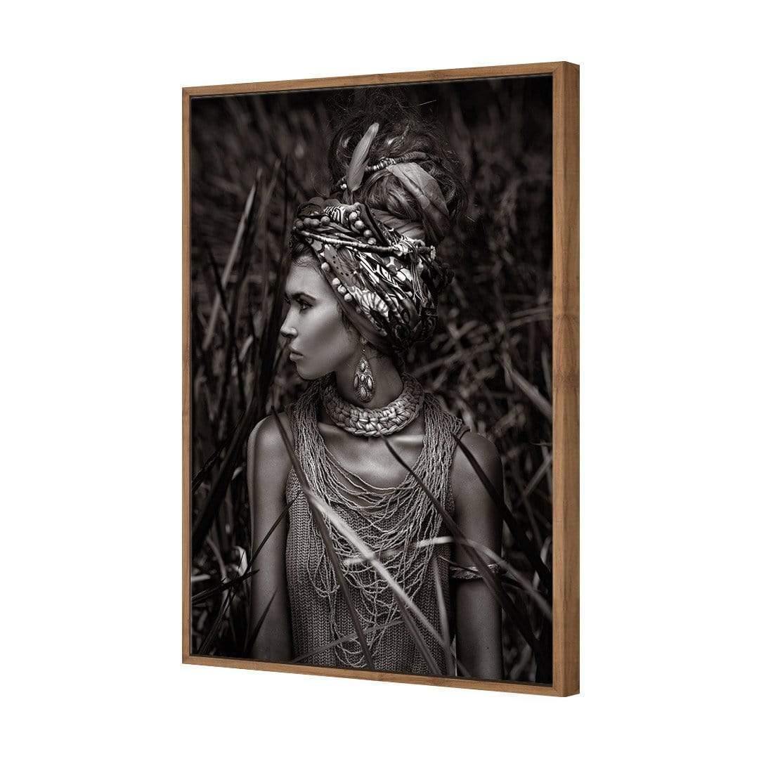 Jungle Beauty | Classic Canvas | Floating Frame | Natural