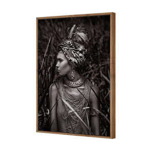 Jungle Beauty | Classic Canvas | Floating Frame | Natural