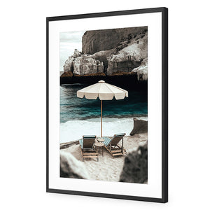 Just For 2 | Classic Acrylic | Flat Frame With Border | Black