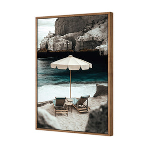 Just For 2 | Classic Canvas | Floating Frame | Natural