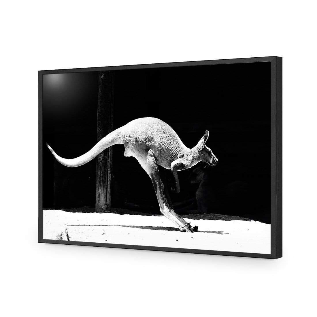 Kanga in Motion - Wall Art Designs - 3099_AR_H WAD_AP - 030 - EDG_45x30_S - 2538 - BLK