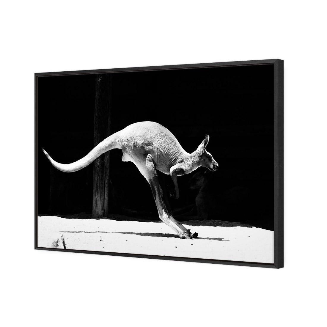 Kanga in Motion - Wall Art Designs - 3099_AR_H WAD_CP - MPY - 260 - M - S - S_45x30_S - 1550 - BLK