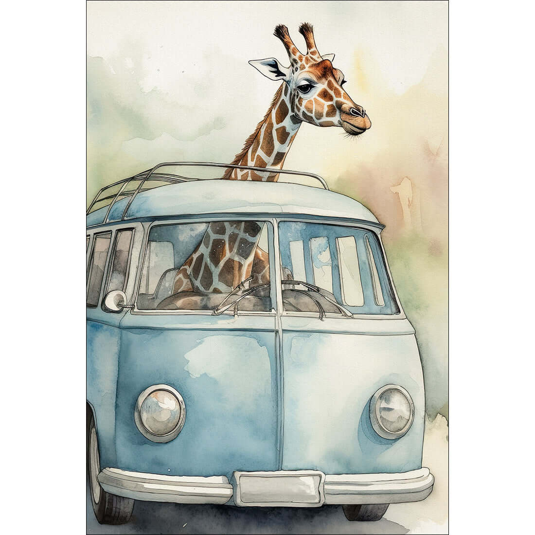 Kombi Zoo Perfect Pair - Wall Art Designs - SET2_6021_AR_V WAD_CP - MPY - 260 - M - S - S_45x30_NONE