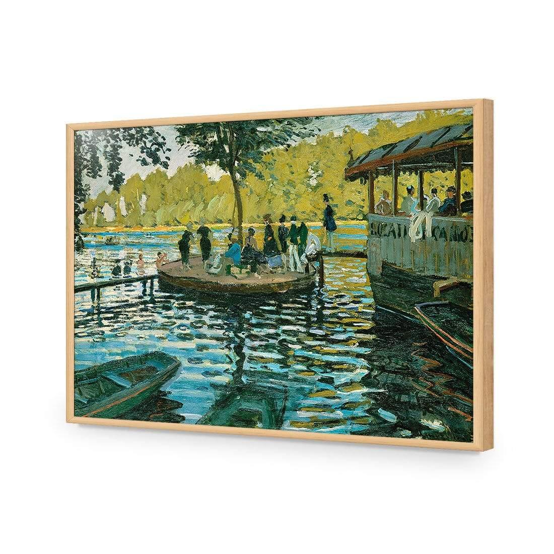 La Grenouillere by Monet - Wall Art Designs - 3815_AR_H CAF_AP - 030 - EDG_45x30_S - 2538 - OAK