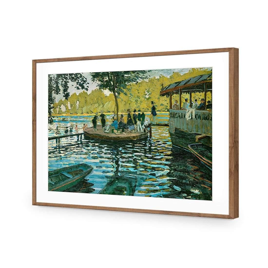 La Grenouillere by Monet - Wall Art Designs - 3815_AR_H CAF_AP - 030 - MAT_45x30_S - 2538 - NAT