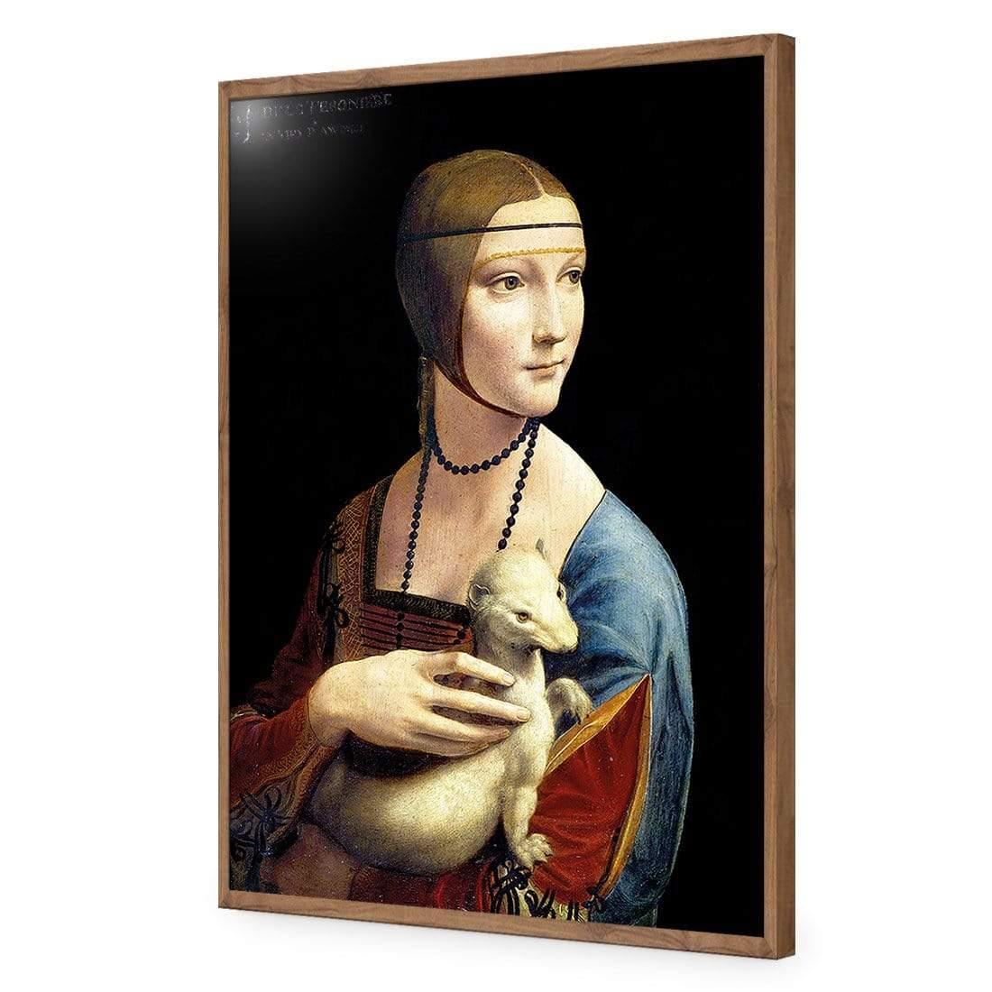 Lady with Ermine By Leonardo Da Vinci - Wall Art Designs - 3389_AR_V WAD_AP - 030 - EDG_45x30_S - 2538 - NAT