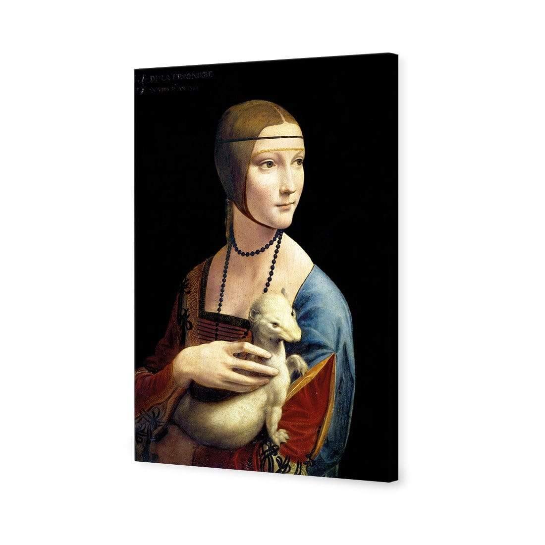 Lady with Ermine By Leonardo Da Vinci - Wall Art Designs - 3389_AR_V WAD_CP - MPY - 260 - M - S - S_45x30_NONE