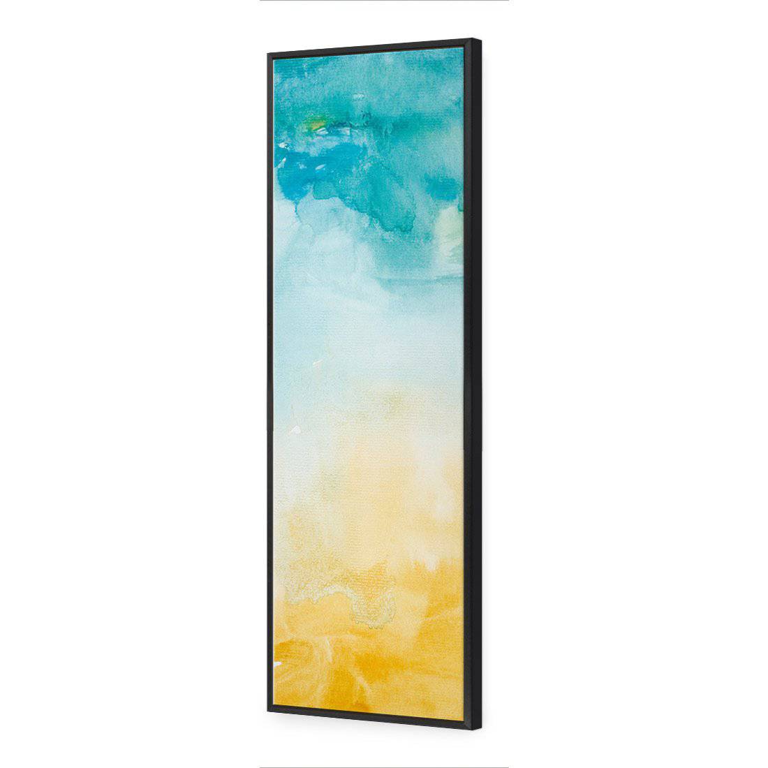 Land and Sea | Standard Canvas | Floating Frame | Black