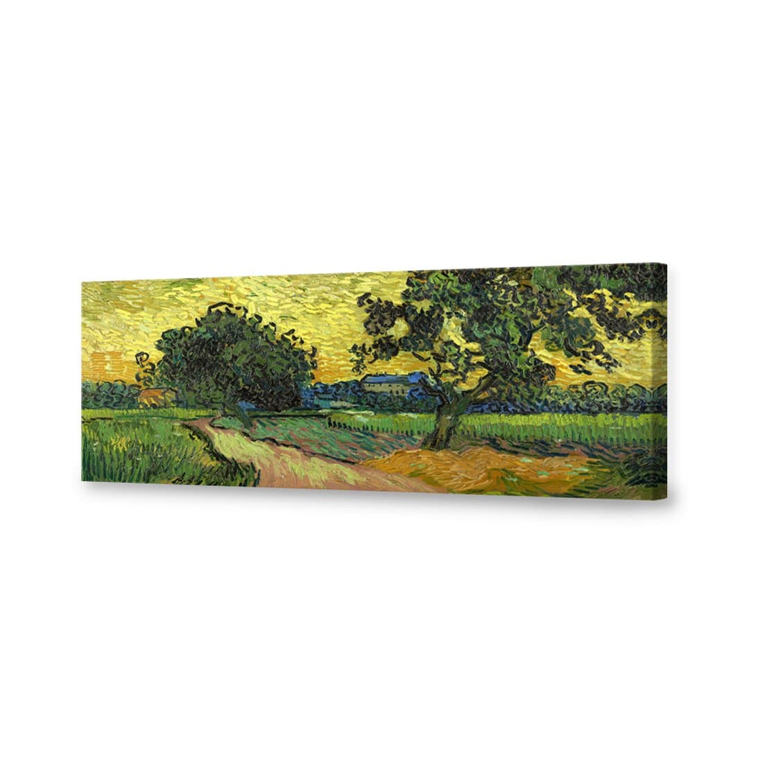 Landscape At Twilight by Van Gogh | Standard Canvas | No Frame | Stretched Canvas