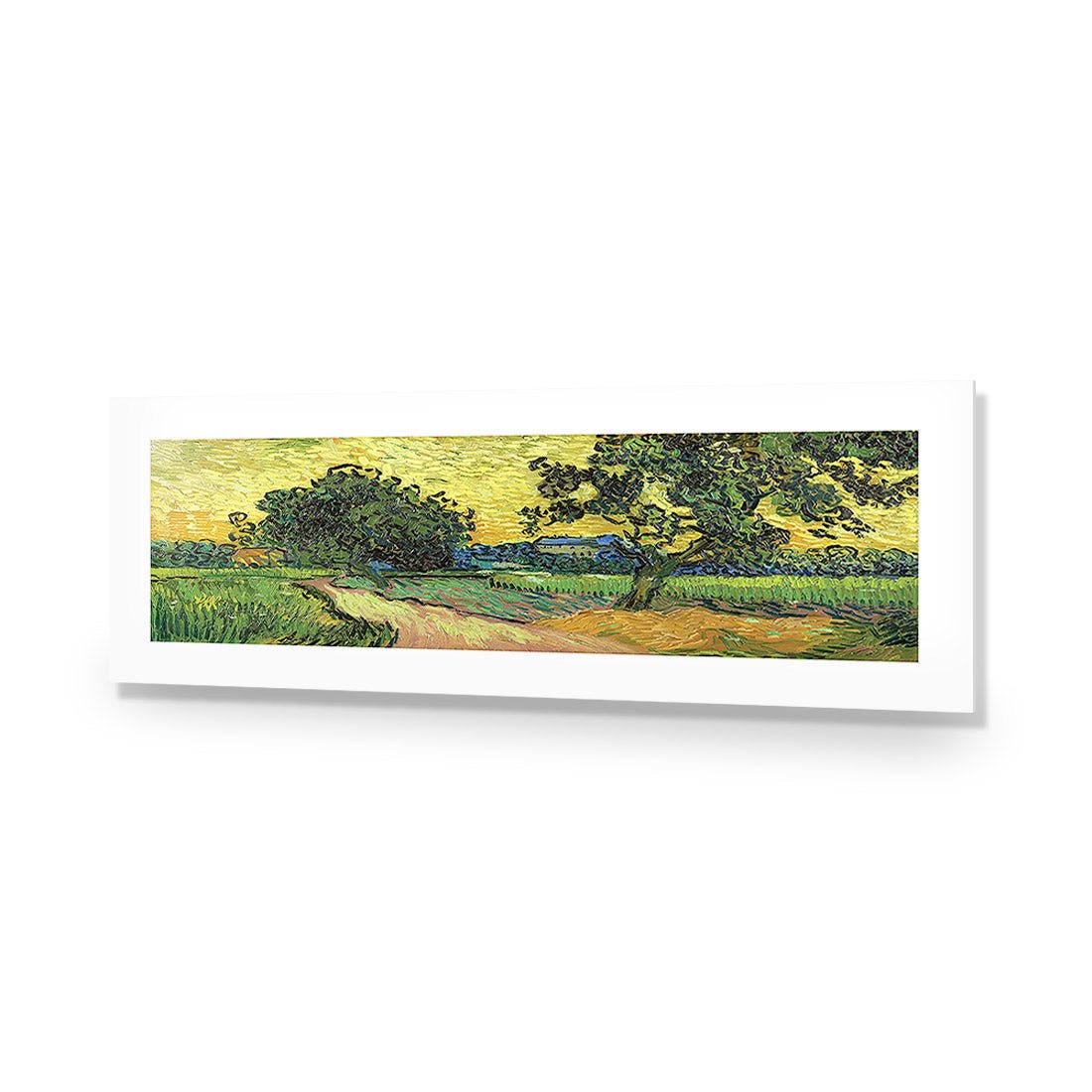 Landscape At Twilight by Van Gogh | Standard Acrylic | No Frame With Border