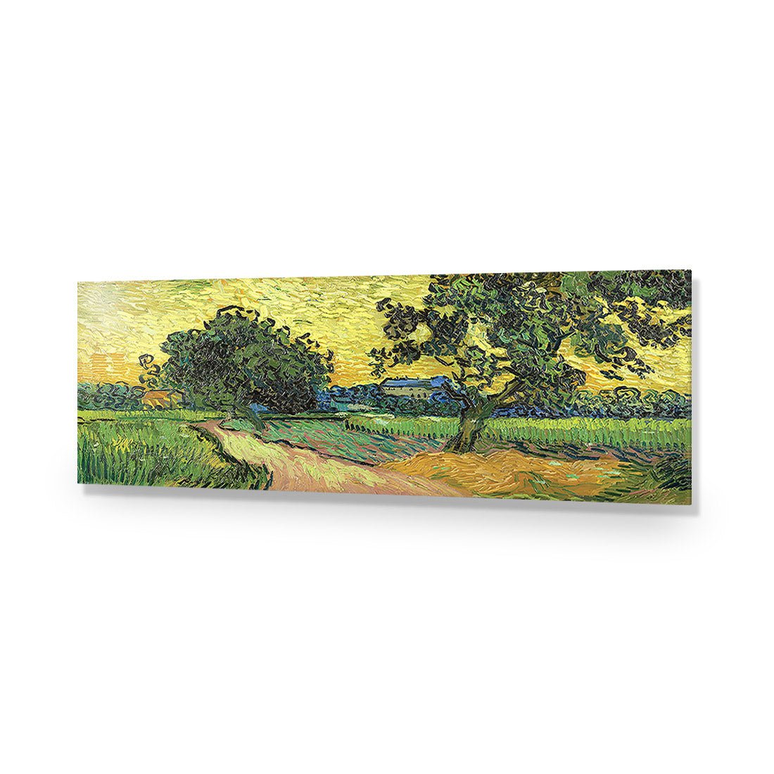 Landscape At Twilight by Van Gogh | Standard Acrylic | No Frame No Border