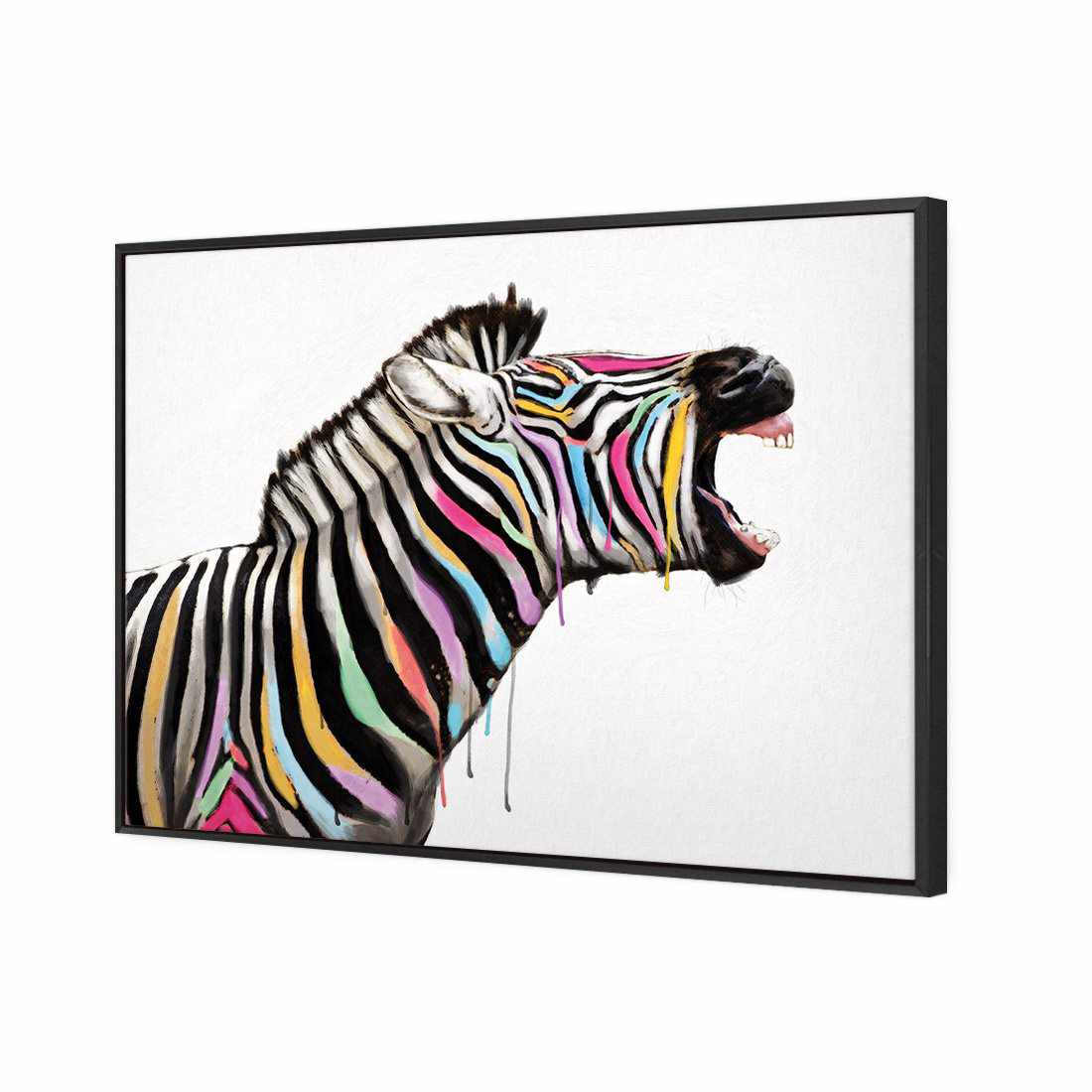 Laughing Stock, Rectangle | Classic Canvas | Floating Frame | Black
