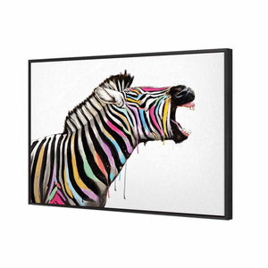 Laughing Stock, Rectangle | Classic Canvas | Floating Frame | Black