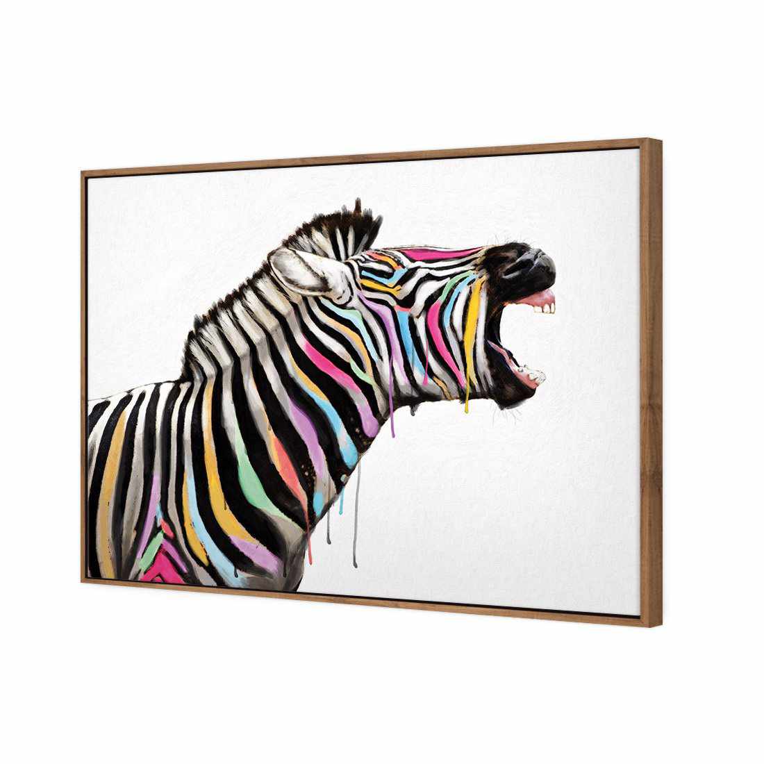 Laughing Stock, Rectangle | Classic Canvas | Floating Frame | Natural
