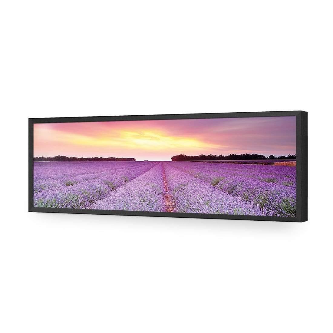 Lavender Sunset (long) - Wall Art Designs - 903_AL_H WAD_AP - 030 - EDG_90x30_S - 2538 - BLK