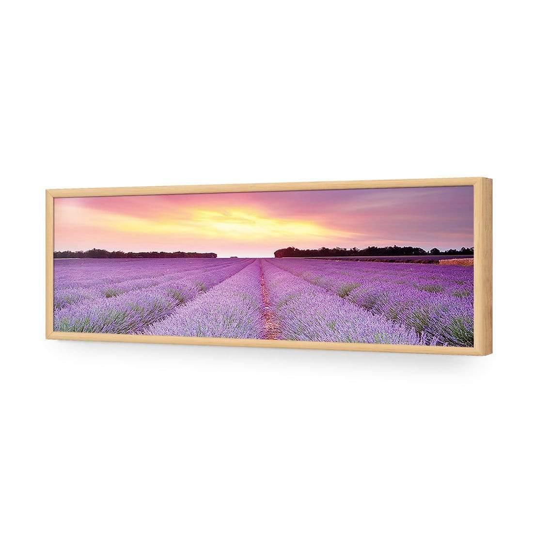 Lavender Sunset (long) - Wall Art Designs - 903_AL_H WAD_AP - 030 - EDG_90x30_S - 2538 - OAK