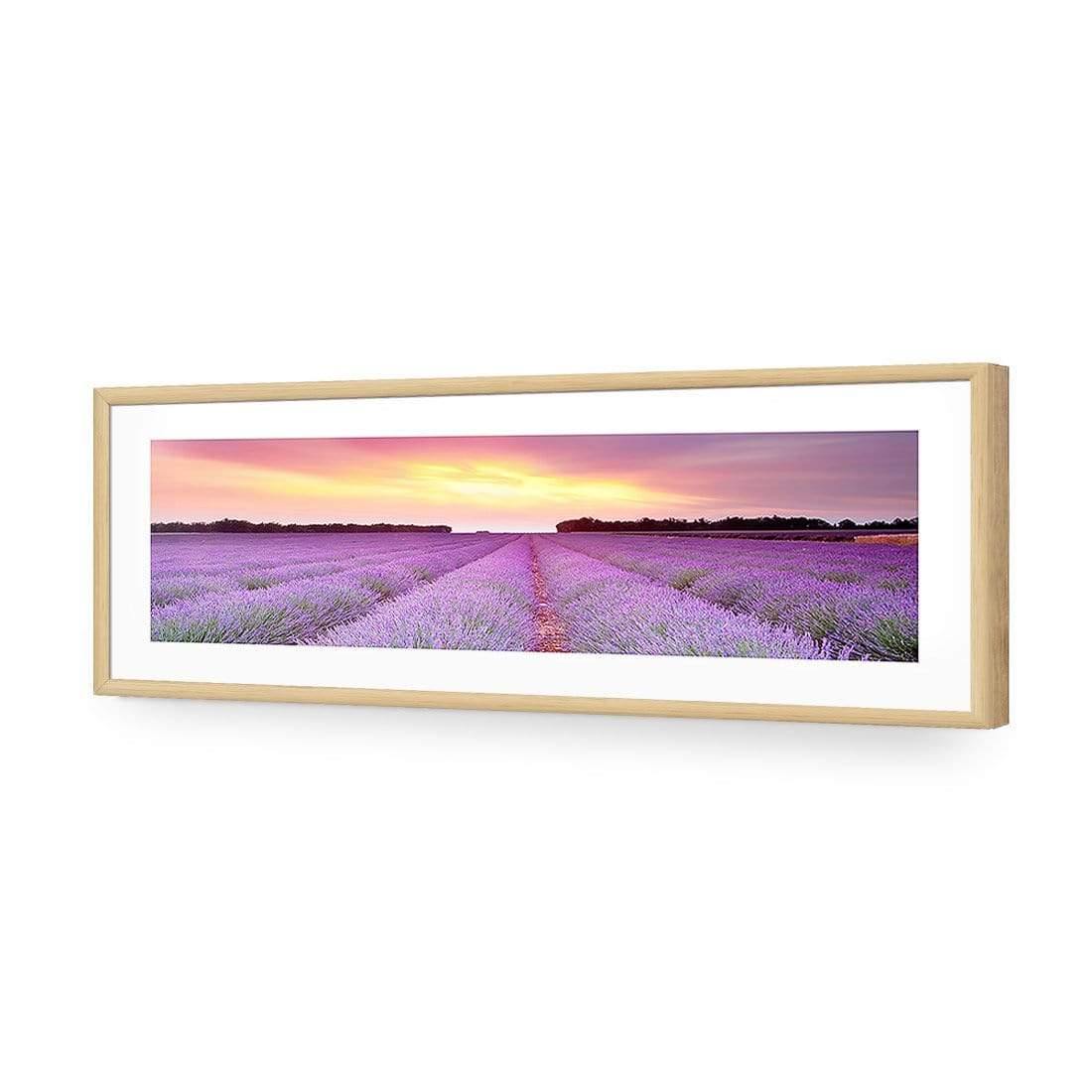 Lavender Sunset (long) - Wall Art Designs - 903_AL_H WAD_AP - 030 - MAT_90x30_S - 2538 - OAK