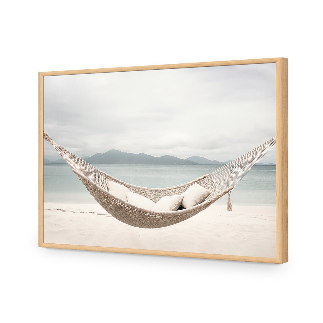 Lazy Beach Day - Wall Art Designs - WH_1174_AR_H CAF_AP - 030 - EDG_45x30_S - 2538 - OAK