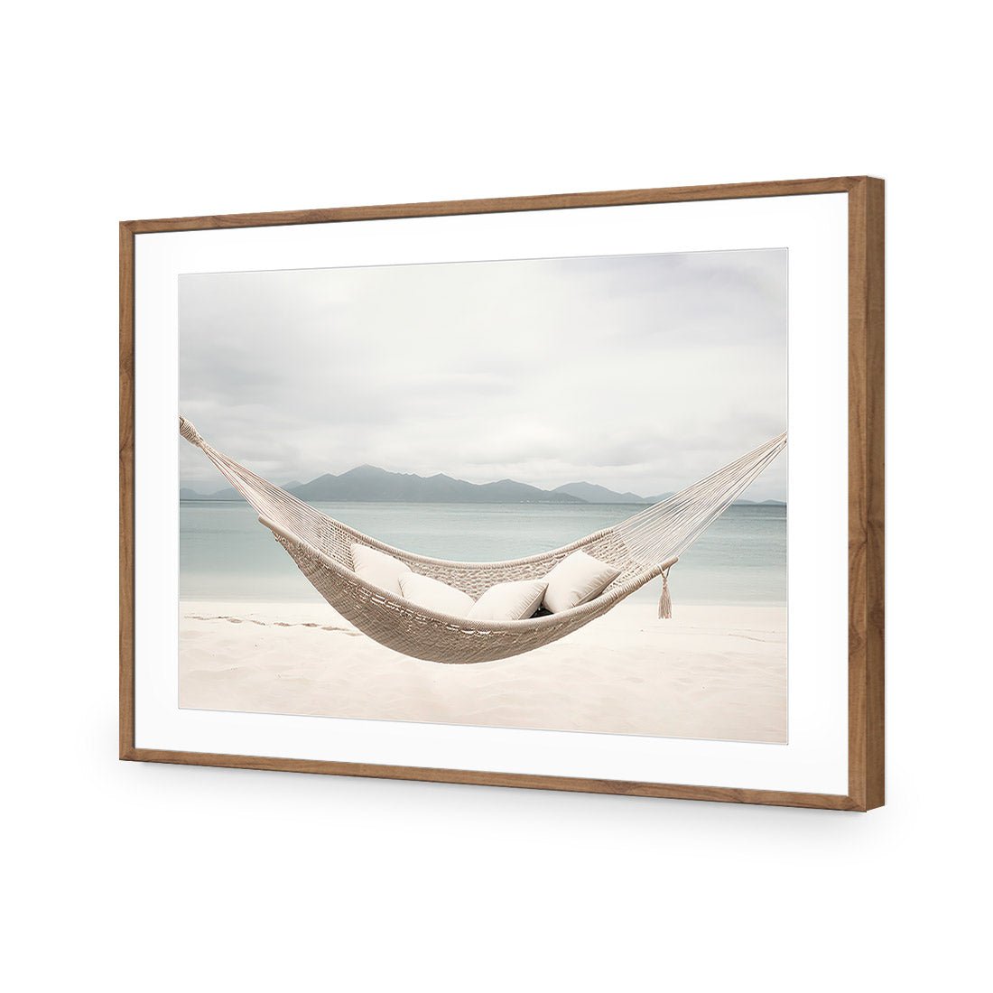 Lazy Beach Day - Wall Art Designs - WH_1174_AR_H CAF_AP - 030 - MAT_45x30_S - 2538 - NAT