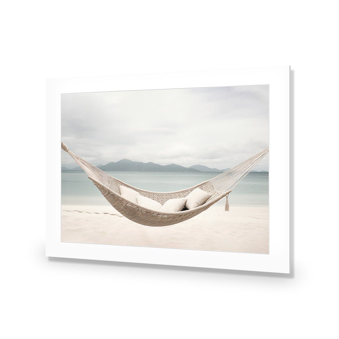 Lazy Beach Day - Wall Art Designs - WH_1174_AR_H CAF_AP - 030 - MAT_45x30_NONE