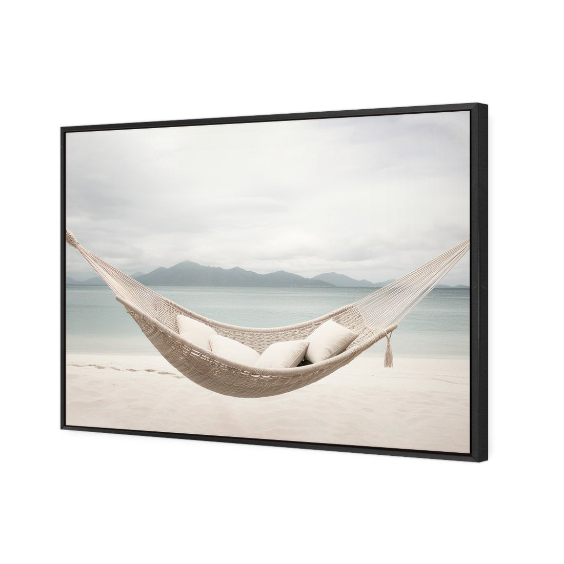 Lazy Beach Day - Wall Art Designs - WH_1174_AR_H CAF_CP - MPY - 260 - M - S - S_45x30_S - 1550 - BLK