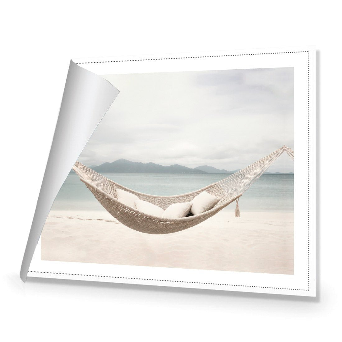 Lazy Beach Day - Wall Art Designs - WH_1174_AR_H CAF_CP - MPY - 260 - M - R_45x30_NONE