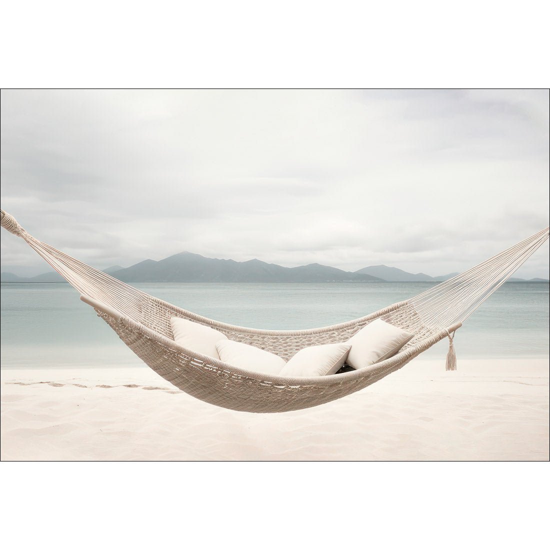 Lazy Beach Day | Classic Canvas | No Frame | Stretched Canvas