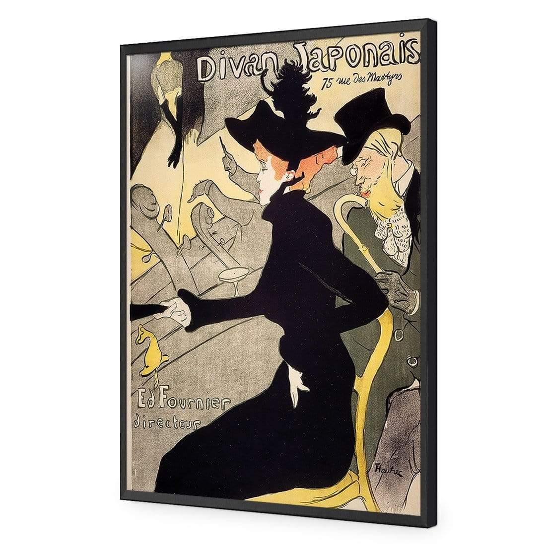 Le Divan Japonais By Toulouse - Lautrec - Wall Art Designs - 994_AR_V WAD_AP - 030 - EDG_45x30_S - 2538 - BLK