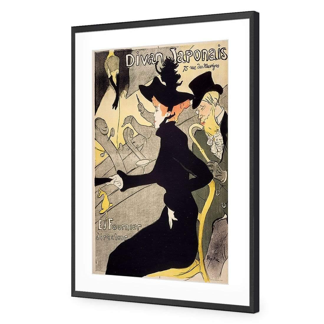 Le Divan Japonais By Toulouse - Lautrec - Wall Art Designs - 994_AR_V WAD_AP - 030 - MAT_45x30_S - 2538 - BLK