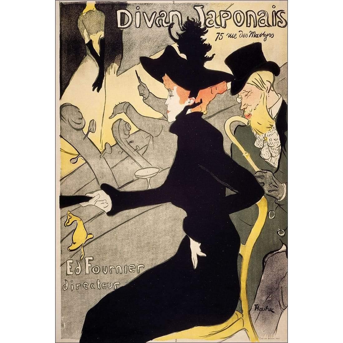 Le Divan Japonais By Toulouse - Lautrec - Wall Art Designs - 994_AR_V WAD_CP - MPY - 260 - M - S - S_45x30_NONE