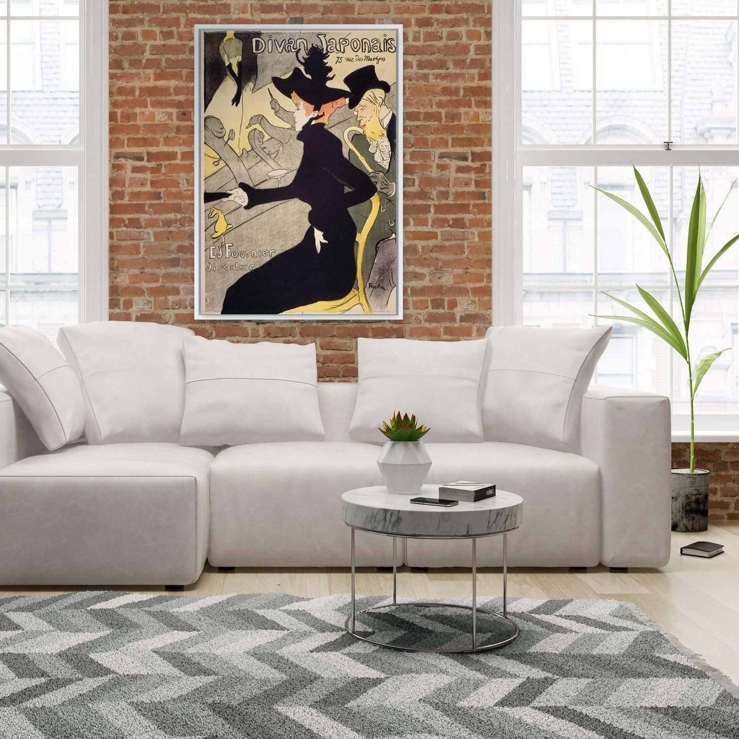 Le Divan Japonais By Toulouse - Lautrec - Wall Art Designs - 994_AR_V WAD_CP - MPY - 260 - M - S - S_45x30_NONE